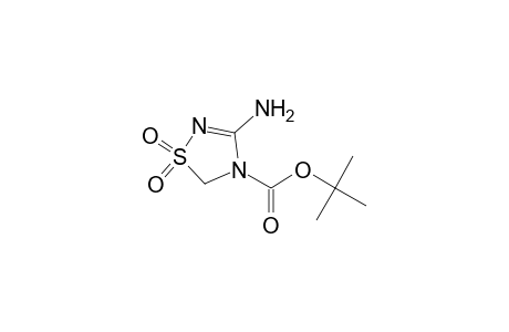 3-Amino-4-t-butoxycarbonyl-4,5-dihydro-1,2,4-thiadiazole 1,1-dioxide