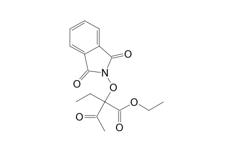 Ethyl 2-(N-phthalimidyloxy)-2-ethyl-3-oxobutanoate