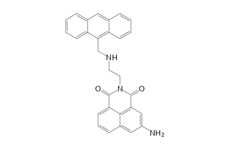 3-Amino-N-[2'-(9''-anthrylmethylamino)ethyl]-1,8-naphthalimide