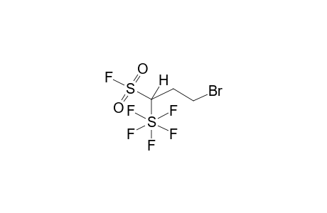 1-PENTAFLUOROSULPHURANYL-1-(FLUOROSULPHONYL)-3-BROMOPROPANE