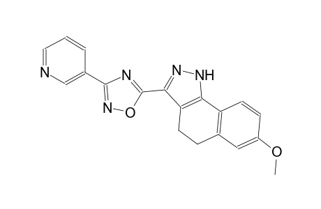 1H-benz[g]indazole, 4,5-dihydro-7-methoxy-3-[3-(3-pyridinyl)-1,2,4-oxadiazol-5-yl]-