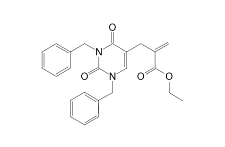 2-(1,3-Dibenzyl-2,4-dioxo-1,2,3,4-teyrahydropyrimidin-5-ylmethyl)acrylic acid ethyl ester