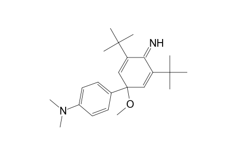 4-(3,5-ditert-butyl-4-imino-1-methoxy-1-cyclohexa-2,5-dienyl)-N,N-dimethylaniline