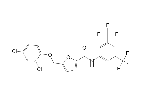 N-[3,5-bis(trifluoromethyl)phenyl]-5-[(2,4-dichlorophenoxy)methyl]-2-furamide