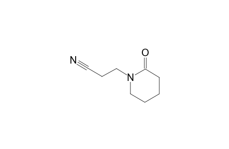 2-Oxo-1-piperidinepropanenitrile