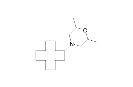 4-cyclododecyl-2,6-dimethylmorpholine