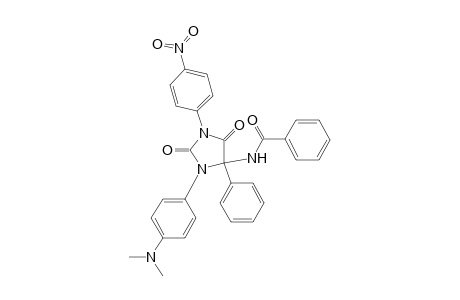 4-Imidazolidinecarboxamide, 3-[4-(dimethylamino)phenyl]-1-(4-nitrophenyl)-2,5-dioxo-N,4-diphenyl-