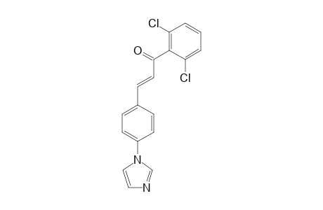 1-(2,6-Dichlorophenyl)-3-[4-(1H-imidazol-1-yl)phenyl]prop-2-en-1-one