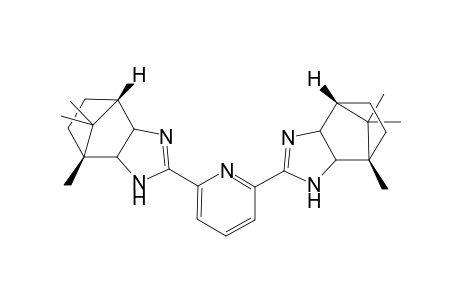 4,4'-Pyridin-2,6-diylbis[(1R,2S,6R,7S)-1,10,10-trimethyl-3,5-diazatricyclo[5.2.1.02,6]dec-3-ene]