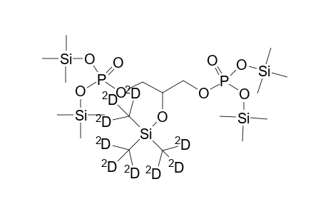 Glycerol-1,3-diphosphate tetrakis(trimethylsilyl) ester trimethylsilyl-D9 ether