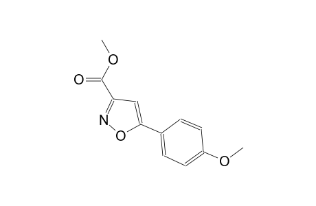 Isoxazole-3-carboxylic acid, 5-(4-methoxyphenyl)-, methyl ester