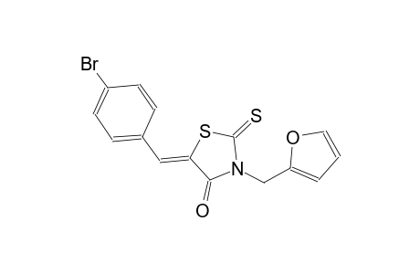 4-thiazolidinone, 5-[(4-bromophenyl)methylene]-3-(2-furanylmethyl)-2-thioxo-, (5Z)-