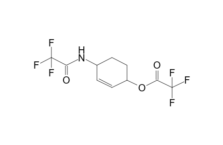 4-[(2,2,2-Trifluoroacetyl)amino]-2-cyclohexen-1-yl trifluoroacetate