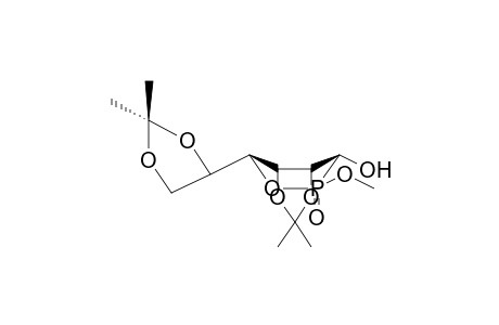 (1R)-2,3;5,6-DI-O-ISOPROPYLIDENE-1-METHYLPHOSPHONO-D-MANNITE-DELTA-PHOSTONE