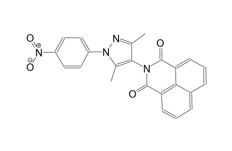 2-[3,5-dimethyl-1-(4-nitrophenyl)-1H-pyrazol-4-yl]-1H-benzo[de]isoquinoline-1,3(2H)-dione