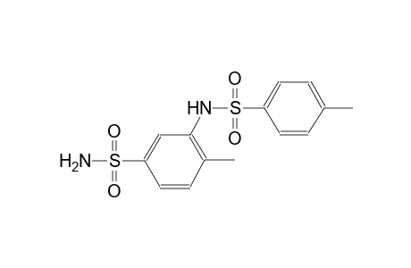 4-methyl-3-{[(4-methylphenyl)sulfonyl]amino}benzenesulfonamide