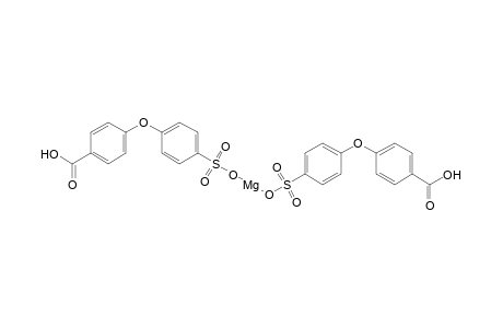 p-(p-sulfophenoxy)benzoic acid, S-magnesium salt (2:1)