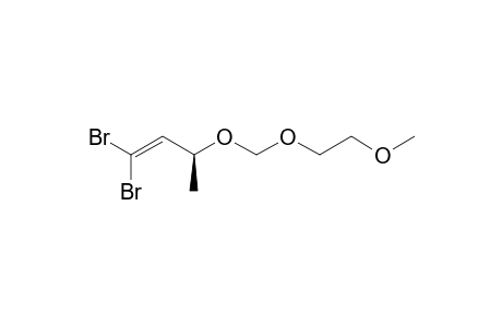 (3S)-1,1-bis(bromanyl)-3-(2-methoxyethoxymethoxy)but-1-ene