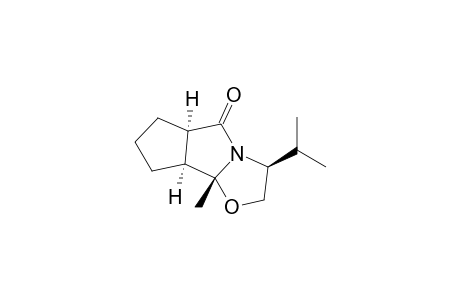 (3S,5aR,8aS,8bR)-2,3,5a,6,7,8,8a,8b-Octahydro-3-isopropyl-8b-methyl-5H-cyclopenta[3,4]pyrrolo[2,1-b]oxazol-5-one
