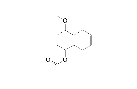 4-Methoxy-1,4,4a,5,8,8a-hexahydro-1-naphthalenyl acetate