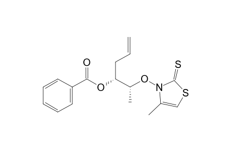 (2R,3R)-N-(3-Benzoyloxy-5-hexen-2-oxy)-4-methylthiazol-2(3H)-thione