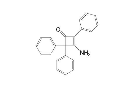 3-Amino-2,4,4-triphenyl-1-cyclobut-2-enone