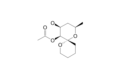 (2R,4S,5S,6S)-4-HYDROXY-2-METHYL-1,7-DIOXASPIRO-[5.5]-UNDEC-5-YL-ACETATE