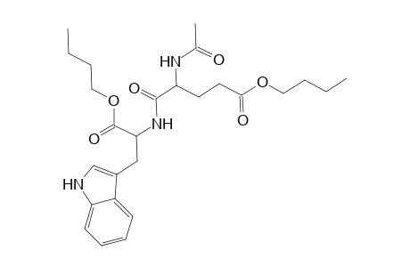 Butyl 4-(acetylamino)-5-([2-butoxy-1-(1H-indol-3-ylmethyl)-2-oxoethyl]amino)-5-oxopentanoate