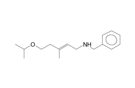 (E)-N-(3-METHYL-5-ISOPROPOXY)-2-PENTENYLBENZYLAMINE