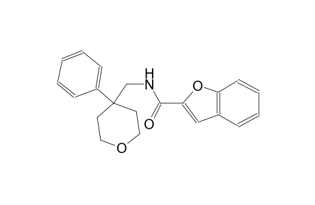N-[(4-phenyltetrahydro-2H-pyran-4-yl)methyl]-1-benzofuran-2-carboxamide