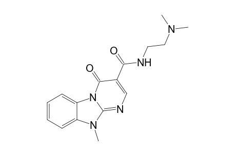 5-{[2'-(N,N-Dimethylamino)ethyl]aminocarbonyl}-N(11)-methyl-pyrimido[1,2-a]benzimidazol-4(10H)-one