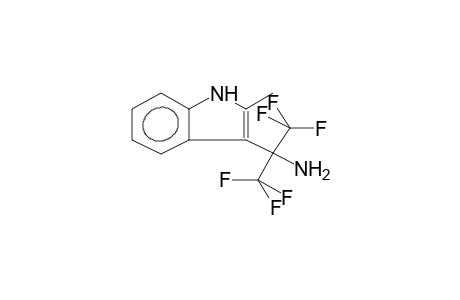 2-METHYL-3-(ALPHA-AMINOHEXAFLUOROISOPROPYL)INDOLE