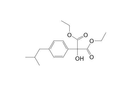 Propanedioic acid, hydroxy[4-(2-methylpropyl)phenyl]-, diethyl ester