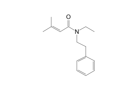 but-2-Enoylamide, 3-methyl-N-(2-phenylethyl)-N-ethyl-