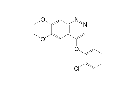 4-(o-chlorophenoxy)-6,7-dimethoxycinnoline