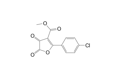 2-(4-chlorophenyl)-4,5-diketo-furan-3-carboxylic acid methyl ester