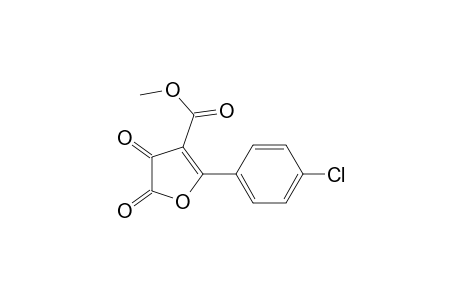 2-(4-Chlorophenyl)-4,5-diketo-furan-3-carboxylic acid methyl ester