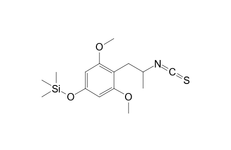 1-(2,6-Dimethoxy-4-hydroxyphenyl)-2-isothiocyanatopropane TMS
