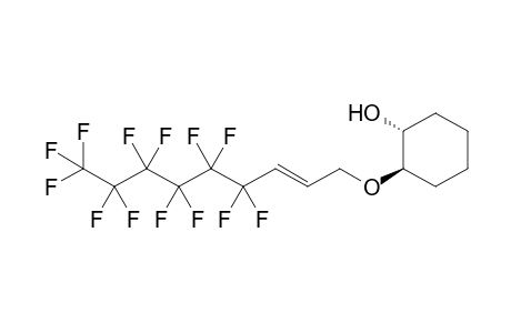trans-2-(4,4,5,5,6,6,7,7,8,8,9,9,9-Tridecafluoronon-2-enyloxy)cyclohexan-1-ol