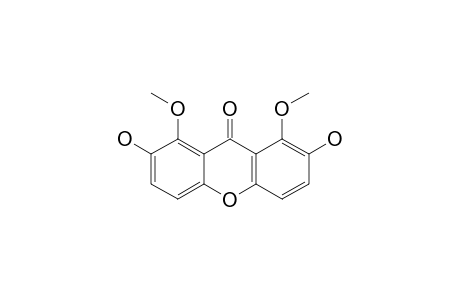 2,7-DIHYDROXY-1,8-DIMETHOXYXANTHONE