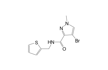 4-bromo-1-methyl-N-(2-thienylmethyl)-1H-pyrazole-3-carboxamide