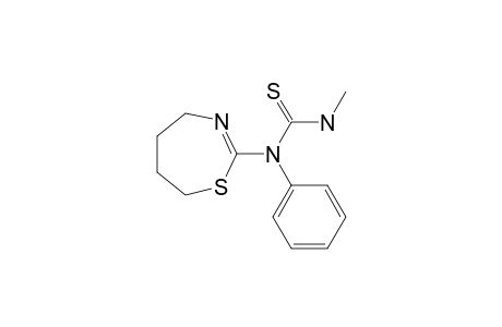 3-methyl-1-phenyl-1-(4,5,6,7-tetrahydro-1,3-thiazepin-2-yl)thiourea