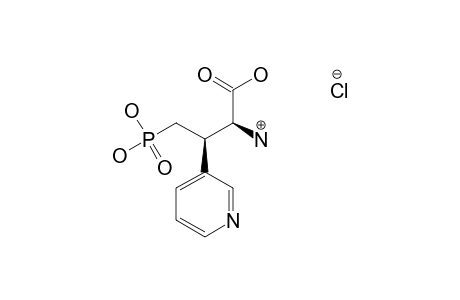 (2R,3R)-2-AMINO-4-PHOSPHONO-3-(PYRIDIN-3-YL)-BUTANOIC-ACID-HYDROCHLORIDE