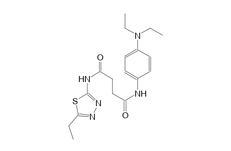 N~1~-[4-(diethylamino)phenyl]-N~4~-(5-ethyl-1,3,4-thiadiazol-2-yl)succinamide