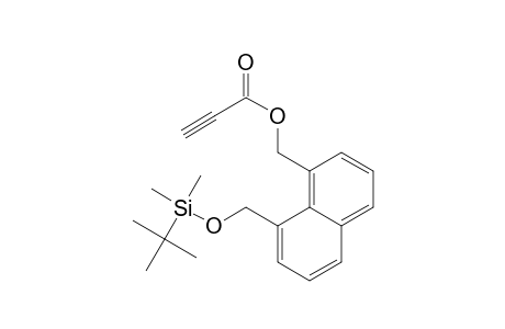 8-t-butyldimethylsilyloxymethyl-1-naphthylmethyl propynoate