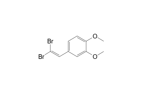 4-(2,2-dibromoethenyl)-1,2-dimethoxybenzene