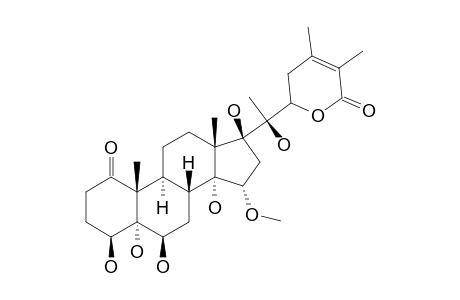 WITHANGULATIN_D;5-ALPHA,6-BETA-DIHYDROXYWITHANGULATIN_C