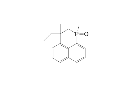 3-Ethyl-1,3-dimethyl-2,3-dihydrobenzo[de]phosphinoline 1-oxide