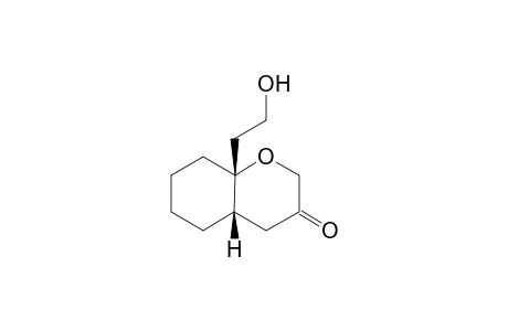 8a.beta.-(2-Hydroxyethyl)-4a.beta.-octahydro-3H-2-benzopyran-3-one