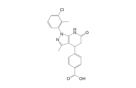 benzoic acid, 4-[1-(3-chloro-2-methylphenyl)-4,5,6,7-tetrahydro-3-methyl-6-oxo-1H-pyrazolo[3,4-b]pyridin-4-yl]-